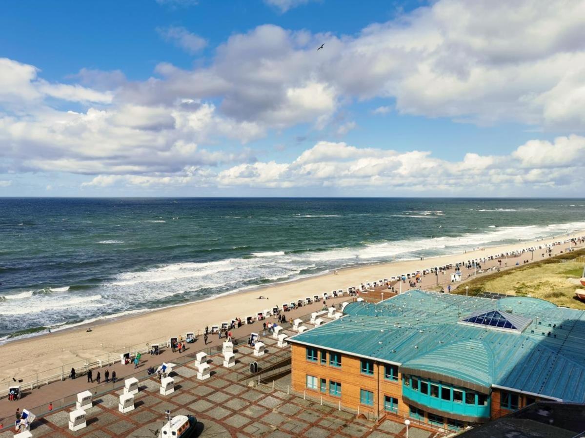 Haus Metropol App 130 Mit Meerblick Und Balkon Westerland Esterno foto