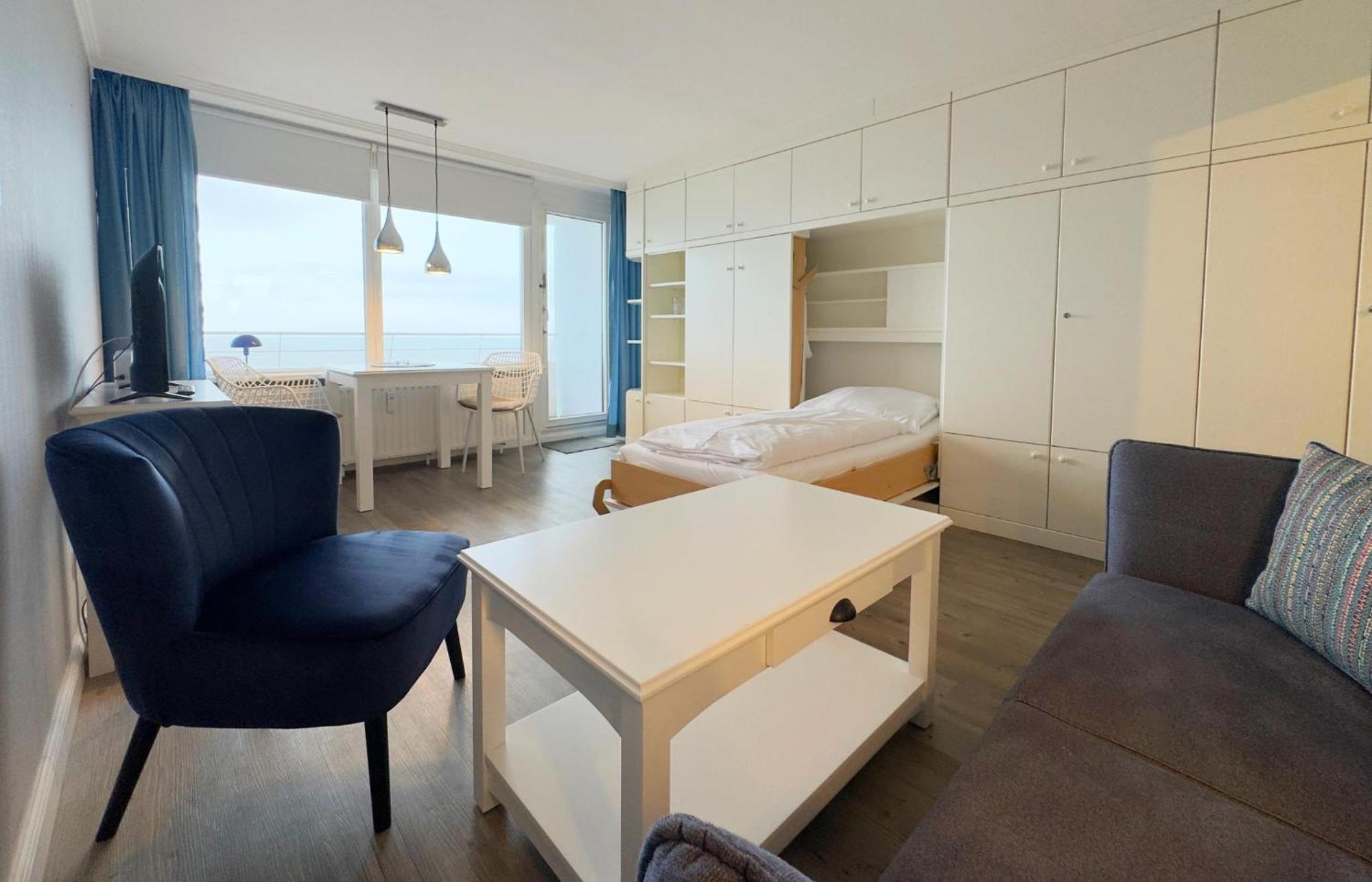 Haus Metropol App 130 Mit Meerblick Und Balkon Westerland Esterno foto