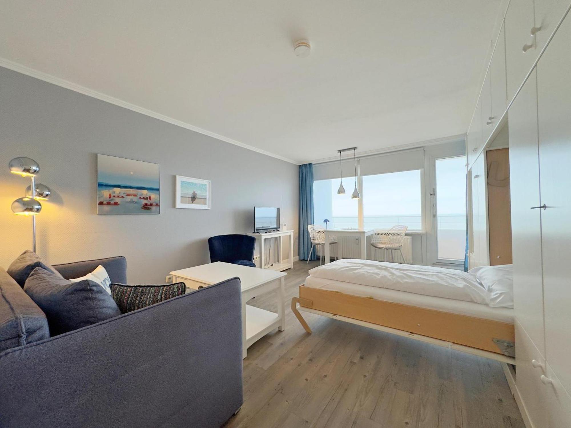 Haus Metropol App 130 Mit Meerblick Und Balkon Westerland Esterno foto